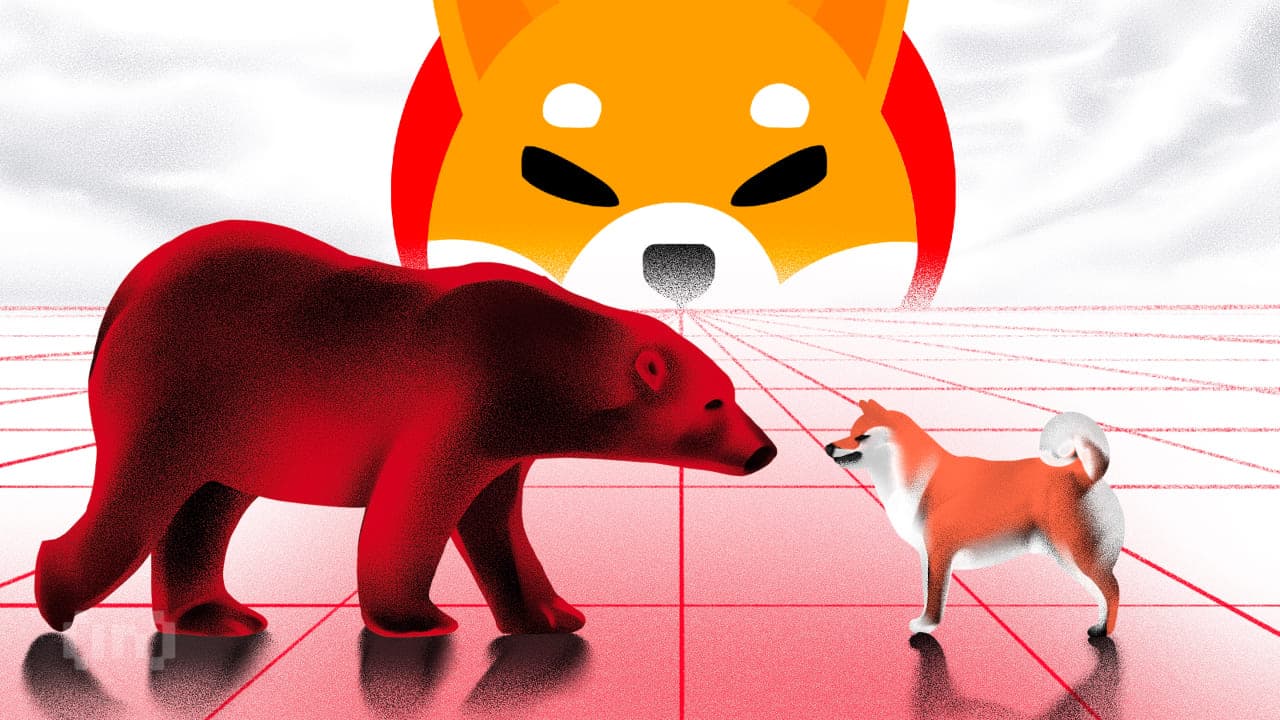 Shiba Inu (SHIB) bears vinder terræn over bulls i takt med 22% kursfald