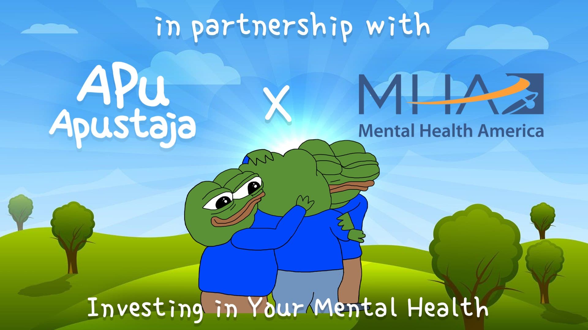Apu Apustaja (APU) vender modgang til styrke med Mental Health America (MHA) partnerskab