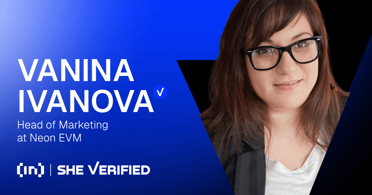 Eksklusiv SheVerified: Vanina Ivanova, marketingchef hos Neon EVM, om at øge kvinders involvering i krypto