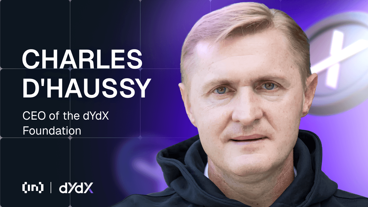 dYdX Foundation-direktør Charles d’Haussy om tilbagekøb, staking og vækst i økosystemet