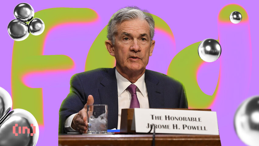 Fed-formand Jerome Powell ser ingen chance for en recession, mens Bitcoin stiger som en sikring