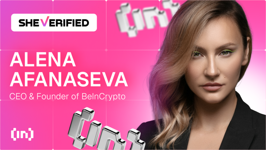 SheVerified: Alena Afanaseva, CEO & stifter af BeInCrypto, om global ekspansion og fremtiden for kryptomedier