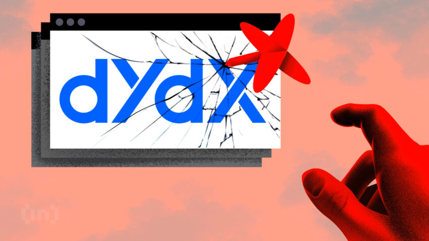 dYdX fyrer 35% af personalet under styrtdykkende TVL