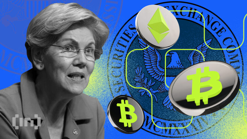 Senator Elizabeth Warren går tilbage på sin aggressive anti-krypto holdning