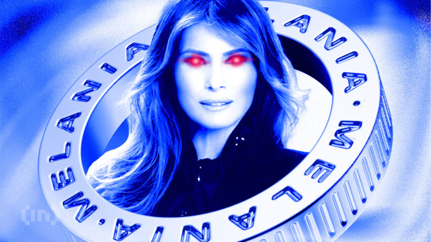 Melania med en kurs på all-time lavpunkter, da 30 millioner token unlock havde lille indvirkning