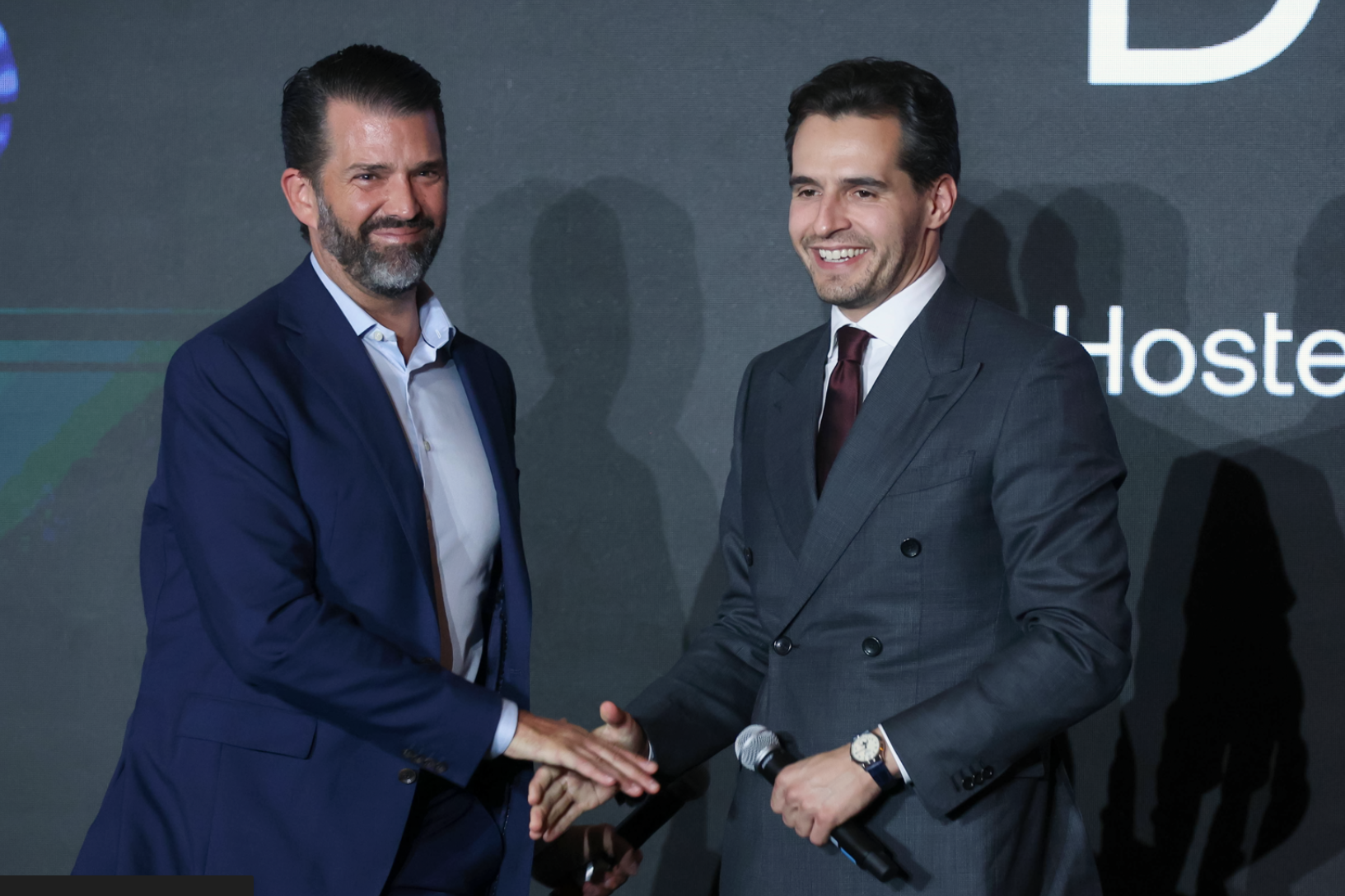 nexo direktør med donald trump jr.